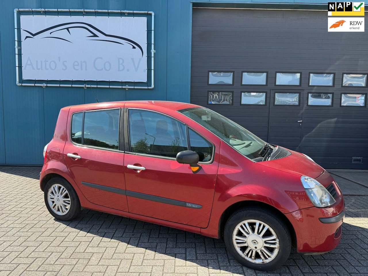 Renault Modus - 1.6-16V Dynamique Airco Cruise 157311 km NL Auto NAP Apk 04-2027 - AutoWereld.nl