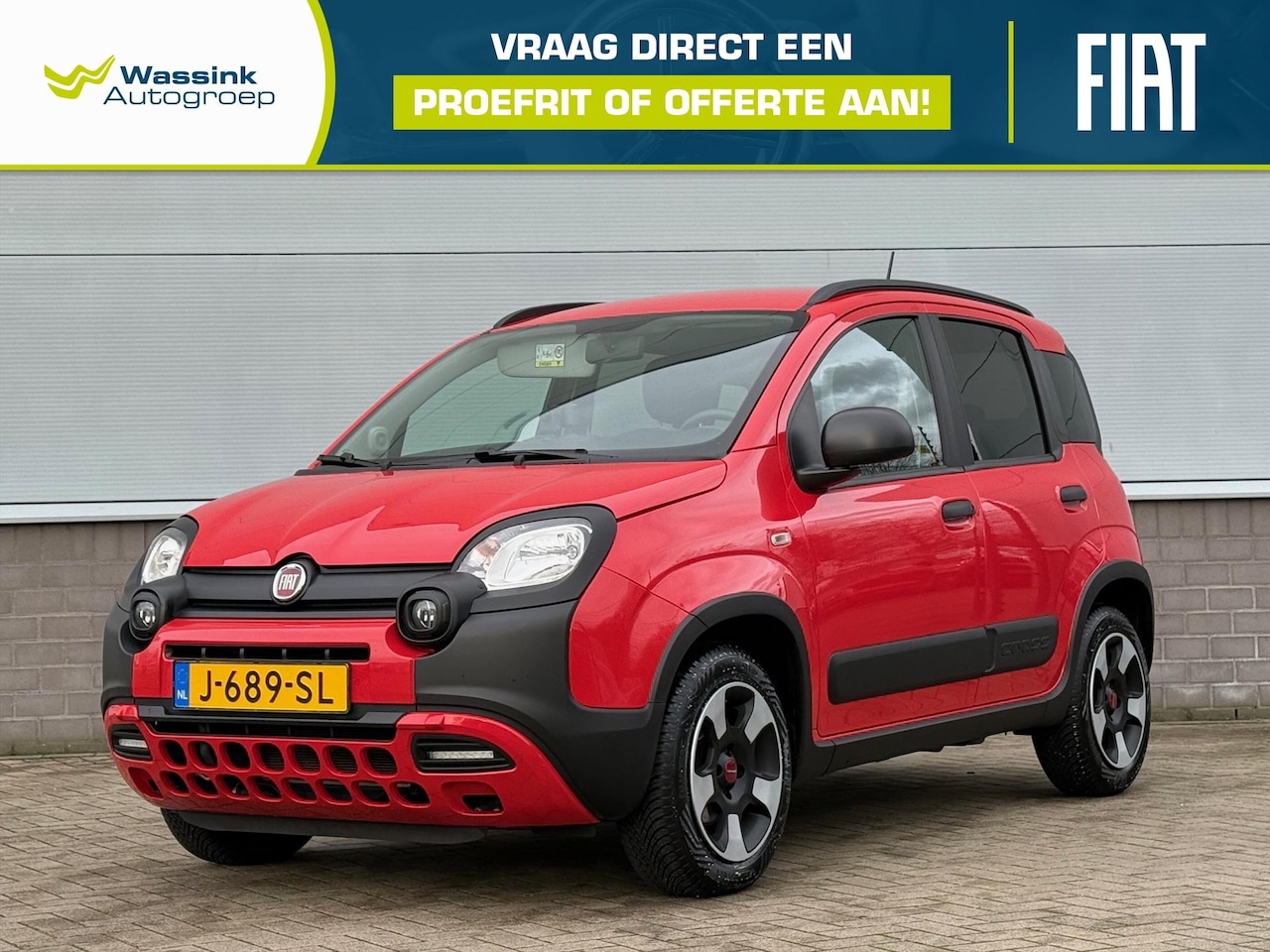 Fiat Panda - 70 pk Hybrid City Cross | Airco | Bluetooth | All season banden | Parkeersensoren - AutoWereld.nl