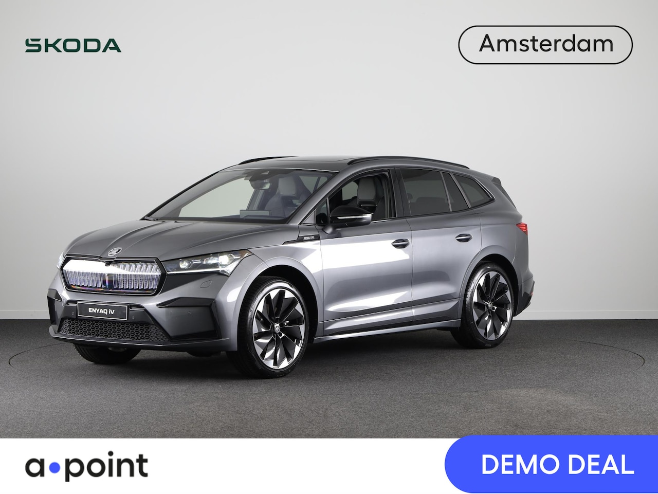 Skoda Enyaq iV - 60 Sportline 180pk| Panoramadak | Business upgrade pakket | 21 inch Lichtmetalen velgen | - AutoWereld.nl