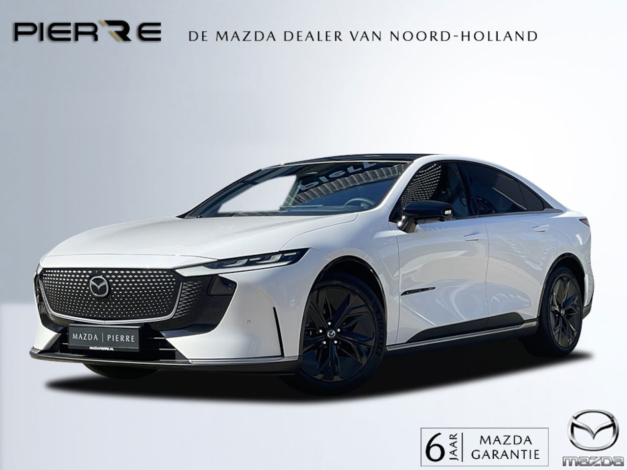 Mazda 6e - Takumi Business Edition 68.8 kWh | BLACK PAKKET | ZWART LEDER | 360 CAMERA | PANO | - AutoWereld.nl