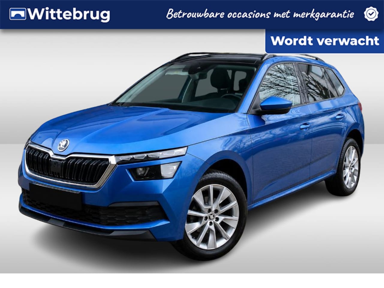 Skoda Kamiq - 1.0 TSI 110pk DSG Ambition / Panorama dak / Virtual cockpit / Navigatie / 17'' LMV - AutoWereld.nl