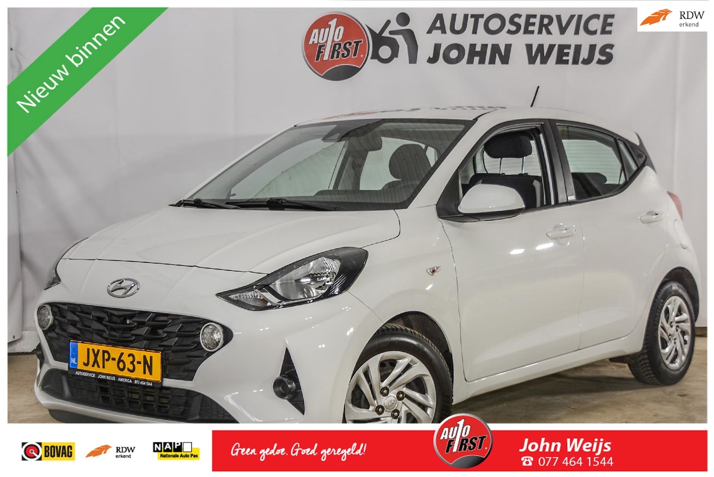 Hyundai i10 - 1.0 Comfort NIEUW MODEL Apple Carplay, airco - AutoWereld.nl