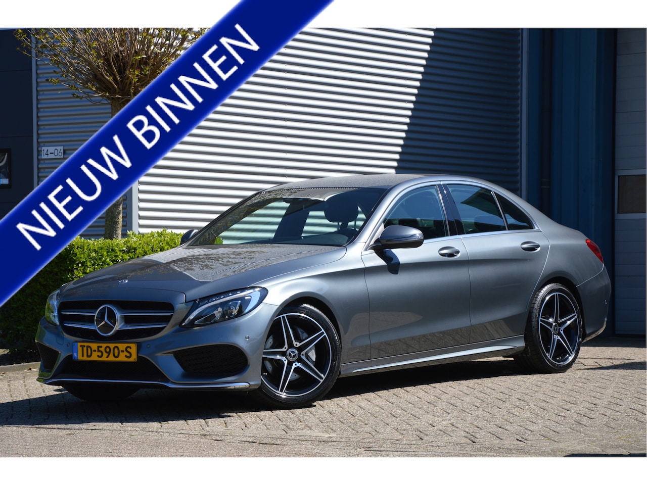 Mercedes-Benz C-klasse - 220 D AMG-LINE | NAVI | CAMERA | TREKHAAK | LED | ADAP.CRUISE | ENZ - AutoWereld.nl
