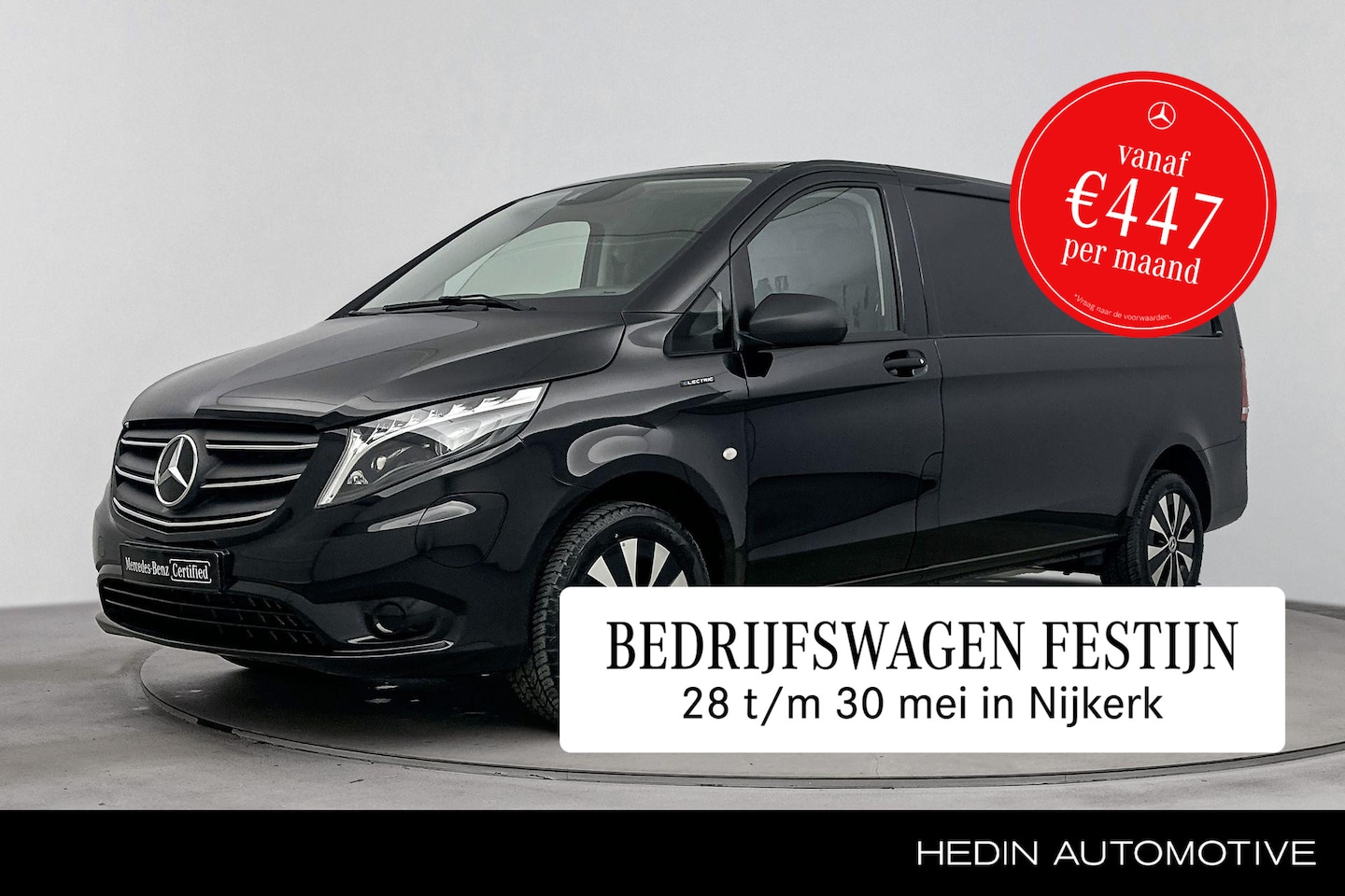 Mercedes-Benz eVito - eVito L3 | Parkeerpakket | Audio Pakket | Spiegelpakket | Chroompakket Interieur | LED Int - AutoWereld.nl
