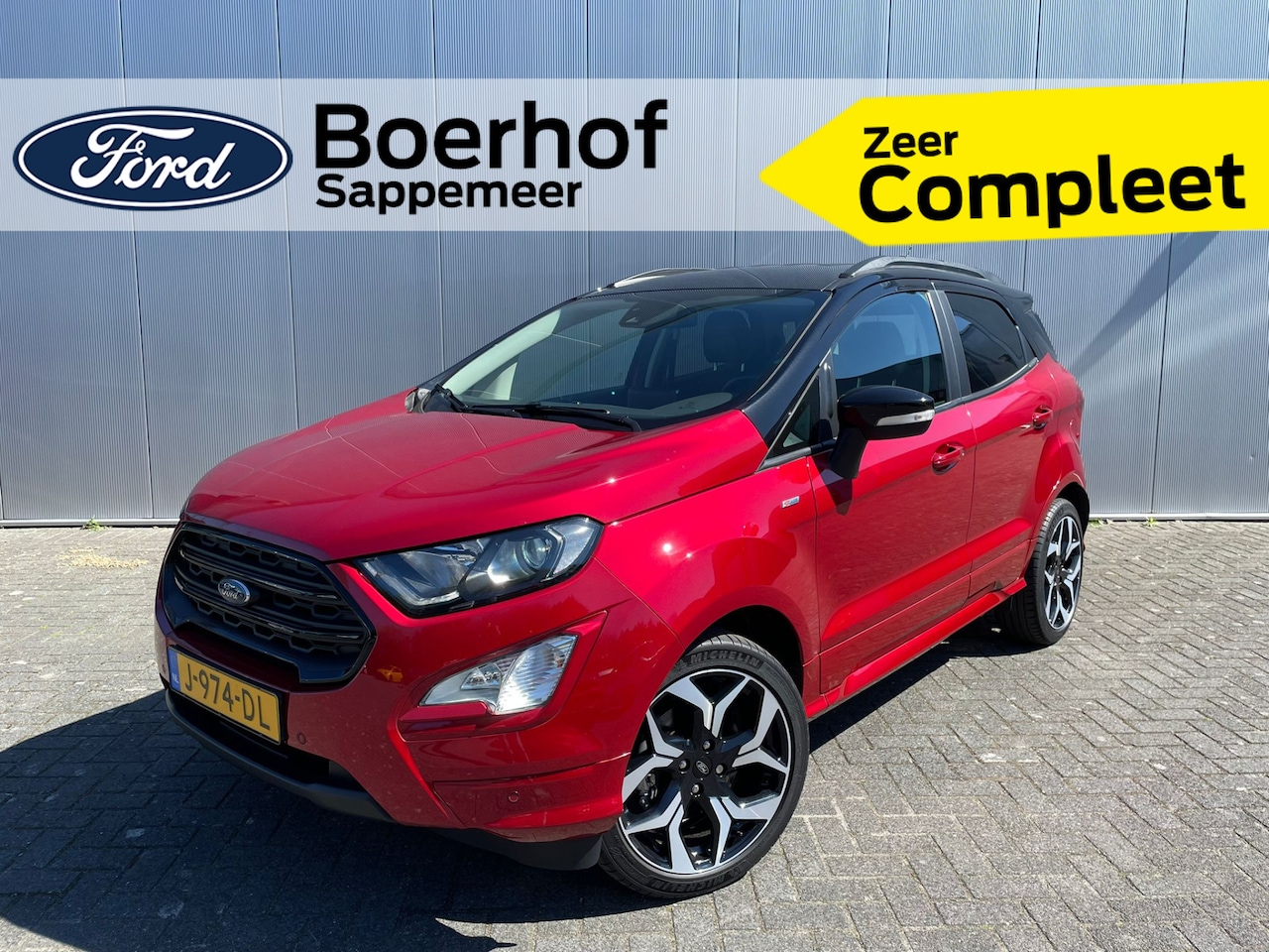 Ford EcoSport - EcoBoost 125pk ST-Line | Winter Pack | B&O play | Trekhaak | Camera | BLIS | Keyless | 18' - AutoWereld.nl