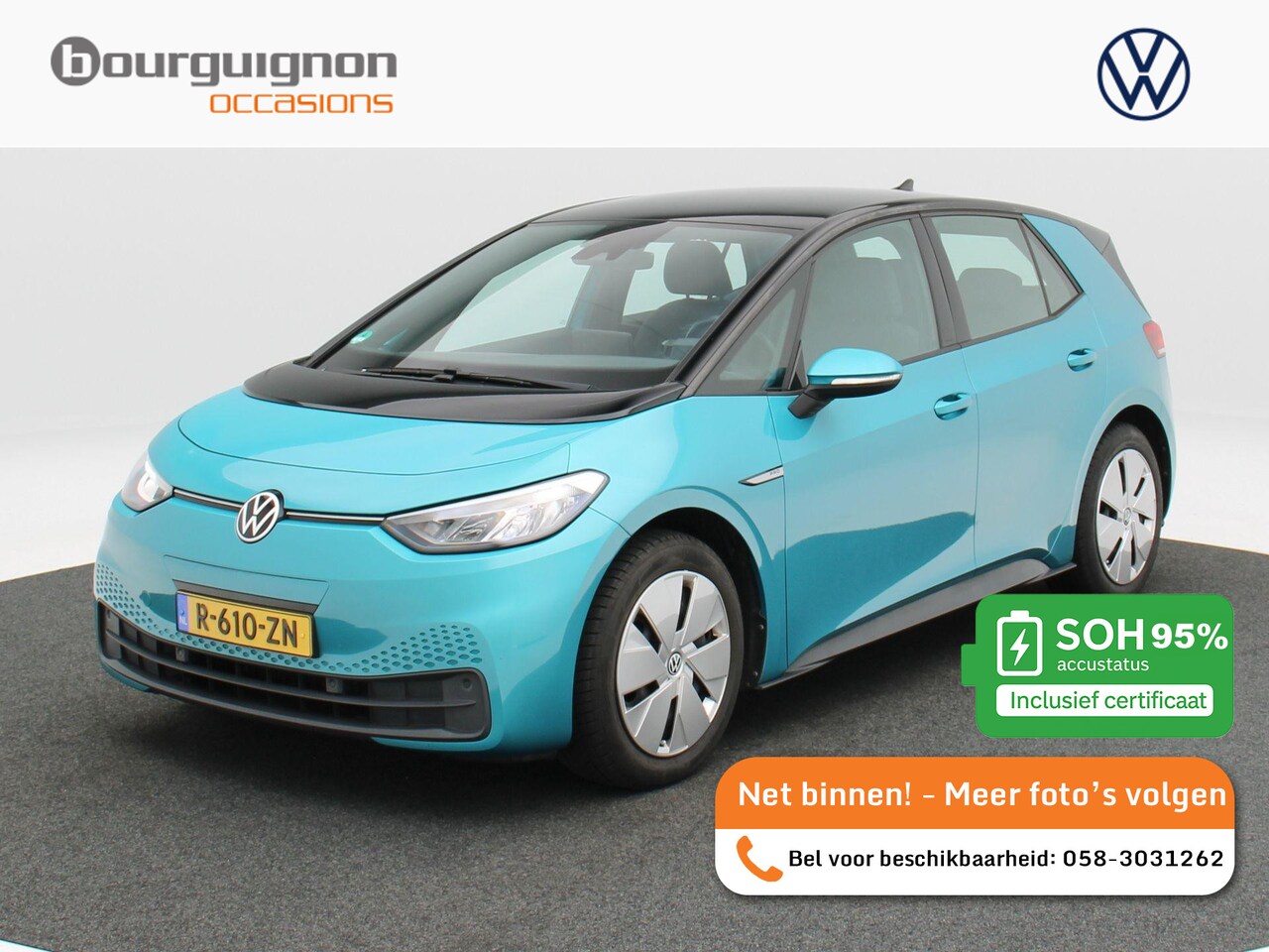 Volkswagen ID.3 - Life 58 kWh | Stoelverwarming | Adaptive Cruise | CarPlay | Parkeersensoren | Navigatie | - AutoWereld.nl