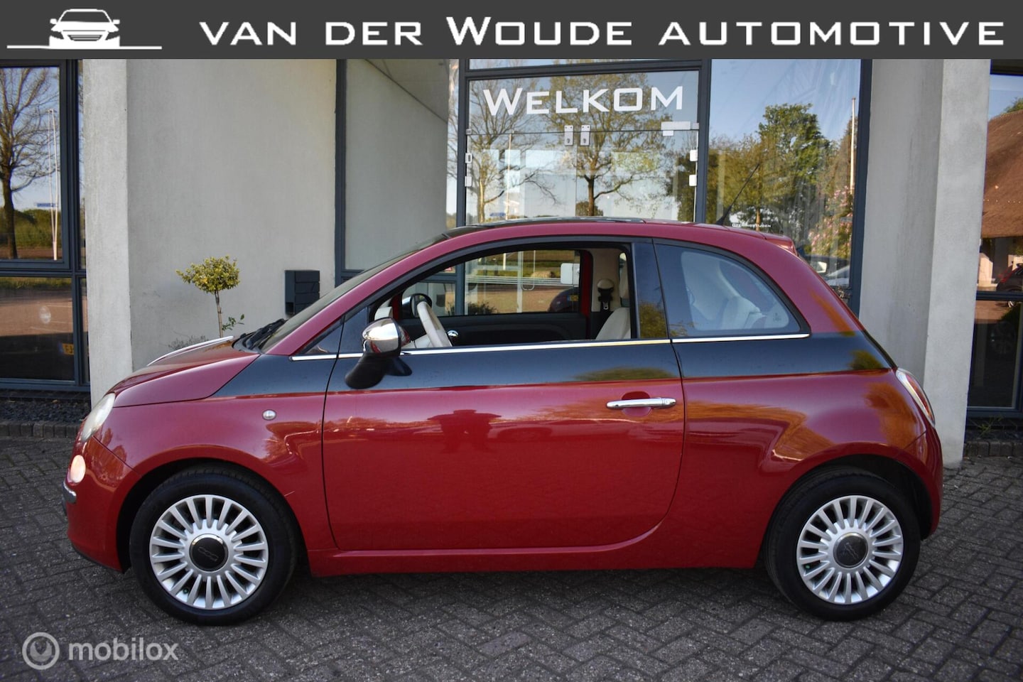 Fiat 500 - 1.2 Pop '08|Airco|Panodak|LM wielen - AutoWereld.nl