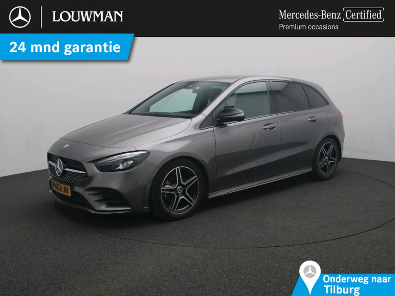 Mercedes-Benz B-klasse - 180 Business Solution AMG AMG Line | Night Pakket | Sfeerverlichting | Achteruitrijcamera - AutoWereld.nl