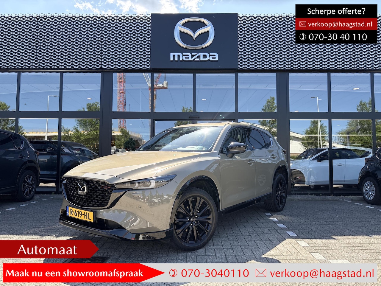 Mazda CX-5 - 2.0 SkyActiv-G 165 Sportive 1e Eigenaar / Dealer Onderhouden / Panorama en leer pakket - AutoWereld.nl