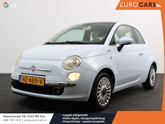 Fiat 500 - 1.2 Automaat Lounge Panorama dak Climate Control Parkeer sensoren Lichtmetalen Velgen