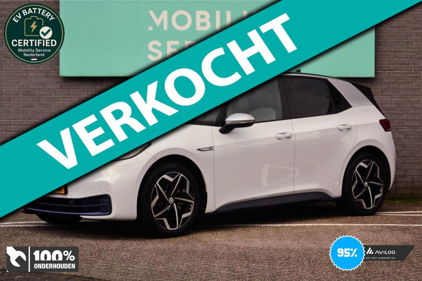 Volkswagen ID.3 - First Plus 58 kWh SOH95% CarPlay Matrix ACC - AutoWereld.nl