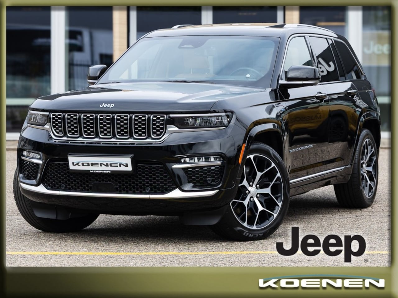 Jeep Grand Cherokee - 2.0 4xe Summit Reserve 4x4 Auto. LUCHTVERING / LEER / ENZ ENZ - AutoWereld.nl