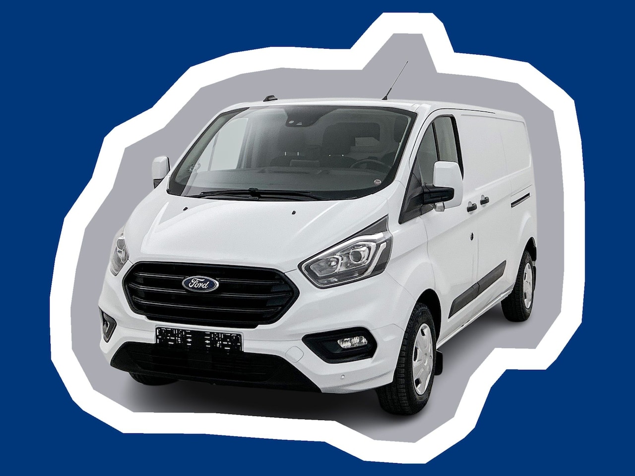 Ford Transit Custom - 320 2.0 TDCI L2H1 Schuifdeur L+R Camera Trekhaak Carplay Cruise control Stoelverwarming - AutoWereld.nl