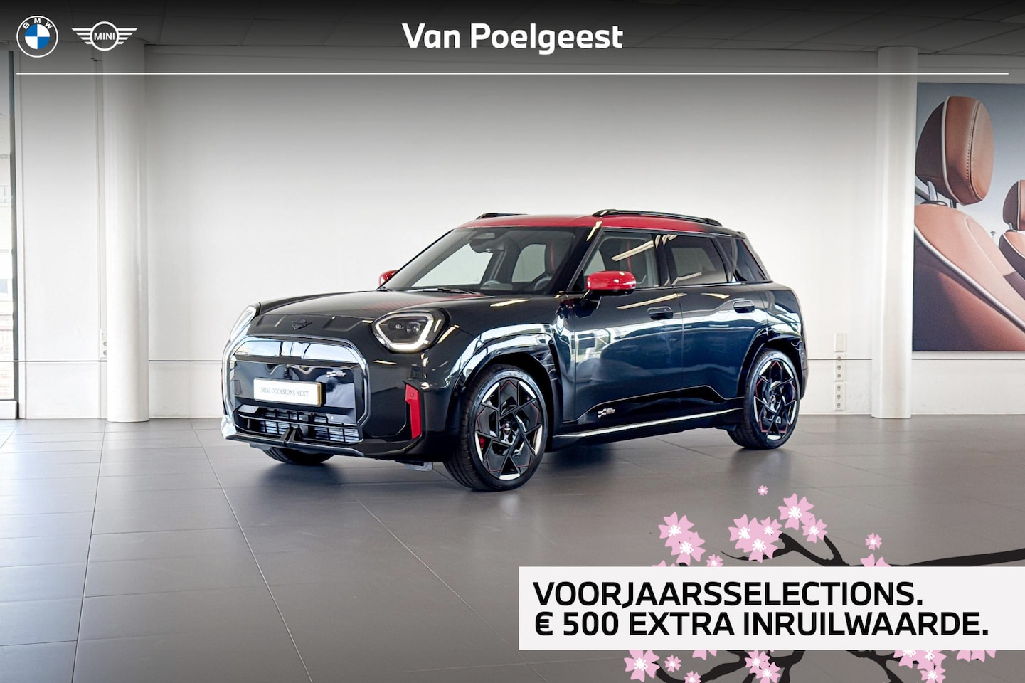 MINI Aceman - E JCW John Cooper Works XL | Glazen Panoramadak | Stoelverwarming | Comfort Access | Head- - AutoWereld.nl