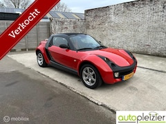 Smart Roadster - 0.7|F1 flippers|leer|cabrio top|NAP|kart gevoel