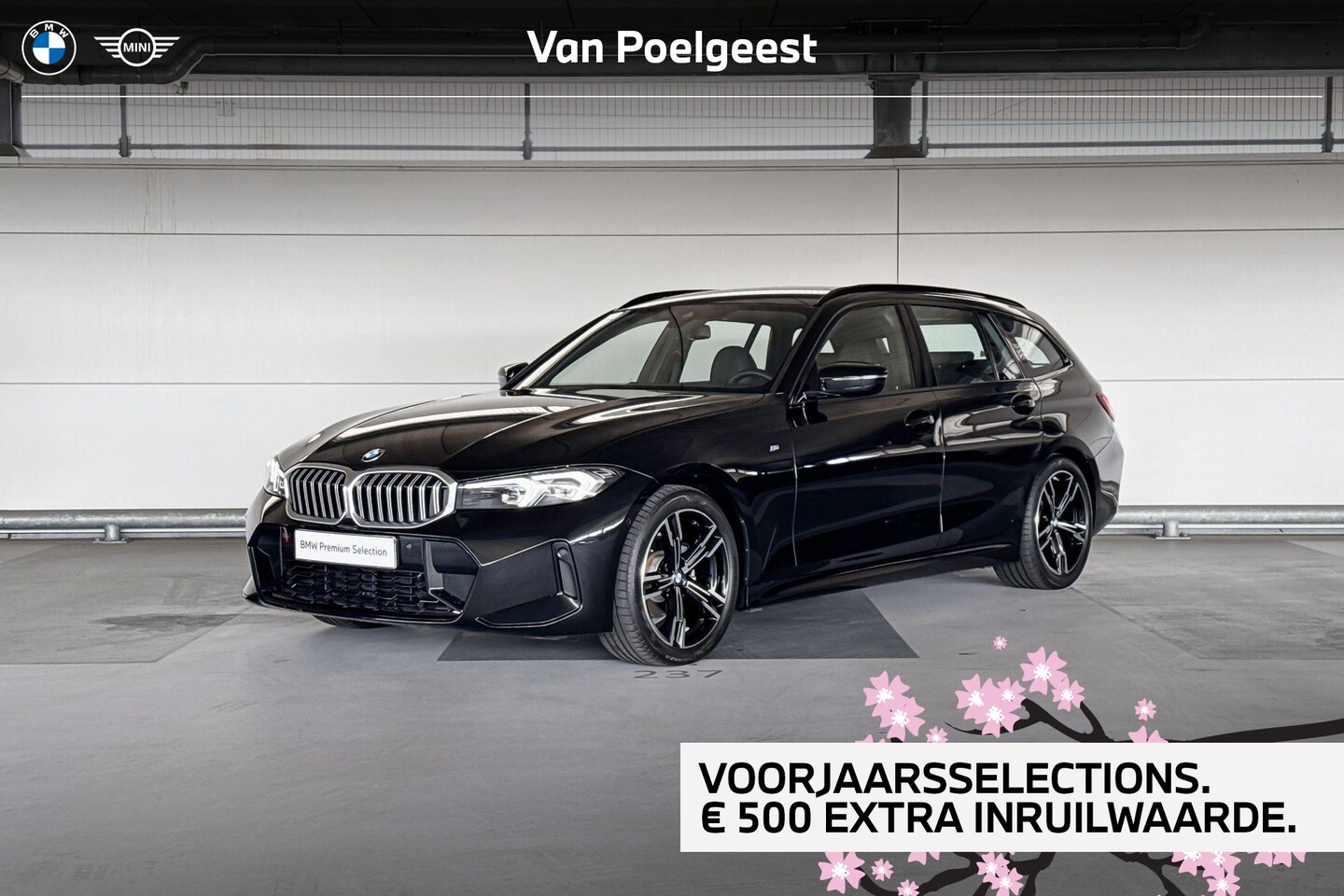 BMW 3-serie Touring - 318i | M Sportpakket | Voorstoelen verwarmd | Achteruitrijcamera | Selections 500 - AutoWereld.nl