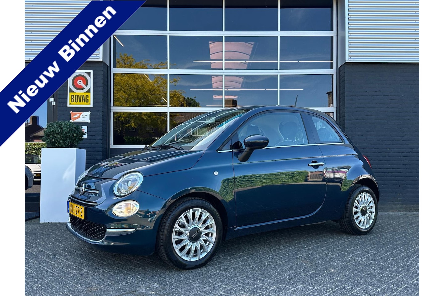 Fiat 500 - 0.9 Turbo Lounge, Airco, Bluetooth, Pano, PDC, NAP - AutoWereld.nl