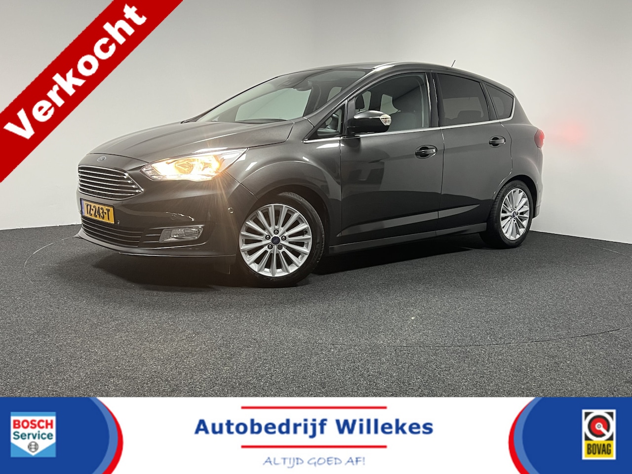 Ford C-Max - 1.5 Titanium | NAVI | KEYLESS | TREKHAAK |  CRUISE CONTROL | - AutoWereld.nl