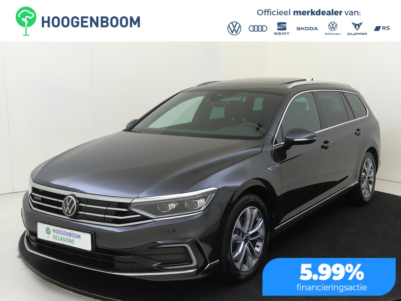 Volkswagen Passat Variant - 1.4 TSI PHEV GTE Business | SoH 98% | Panoramadak | Trekhaak | Standkachel |Parkeerassiste - AutoWereld.nl