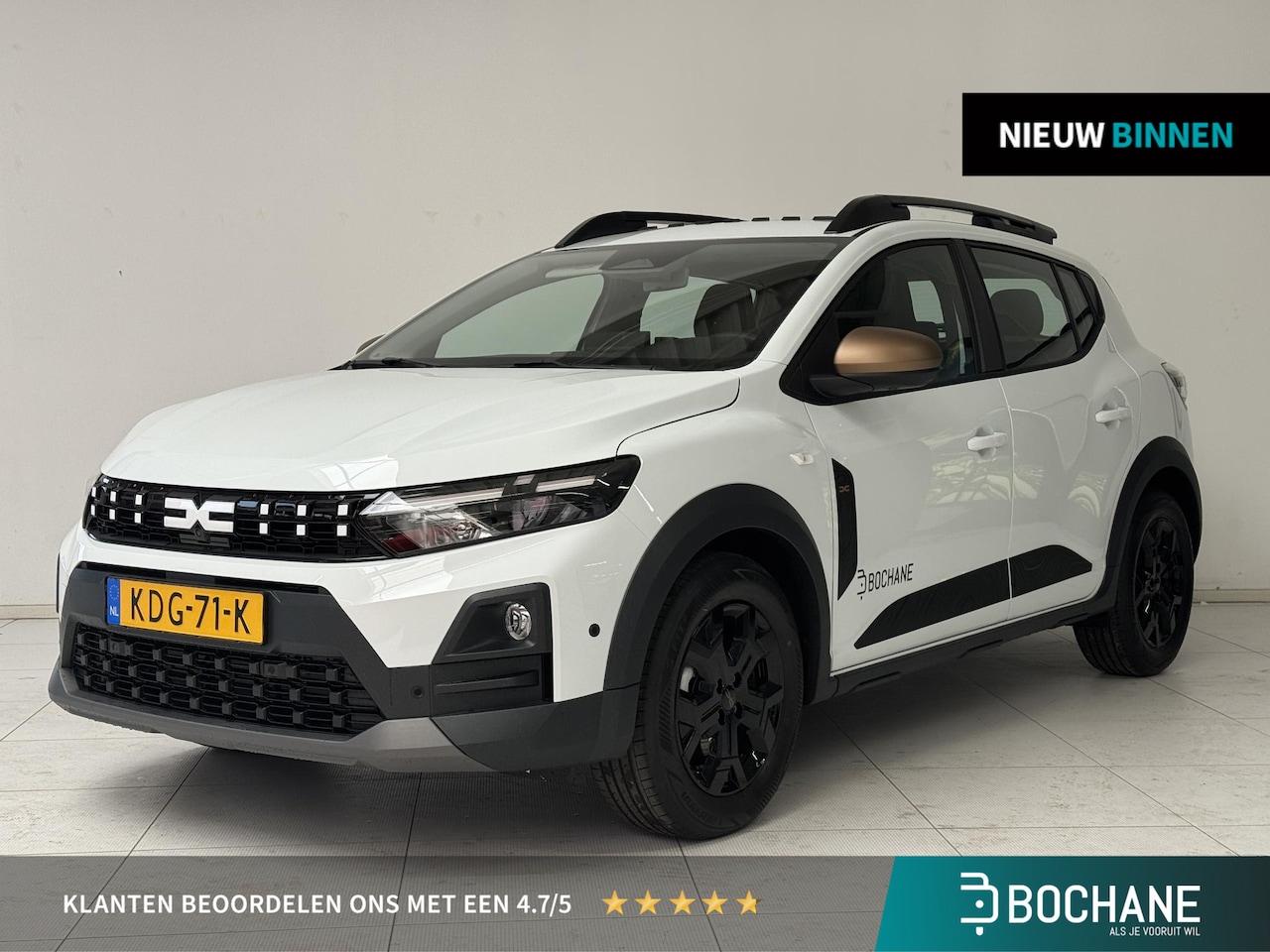 Dacia Sandero Stepway - 1.2 Eco-G 120 extreme | Schuifdak | Clima | Navi | Camera | Stoel/Stuurverwarming | - AutoWereld.nl