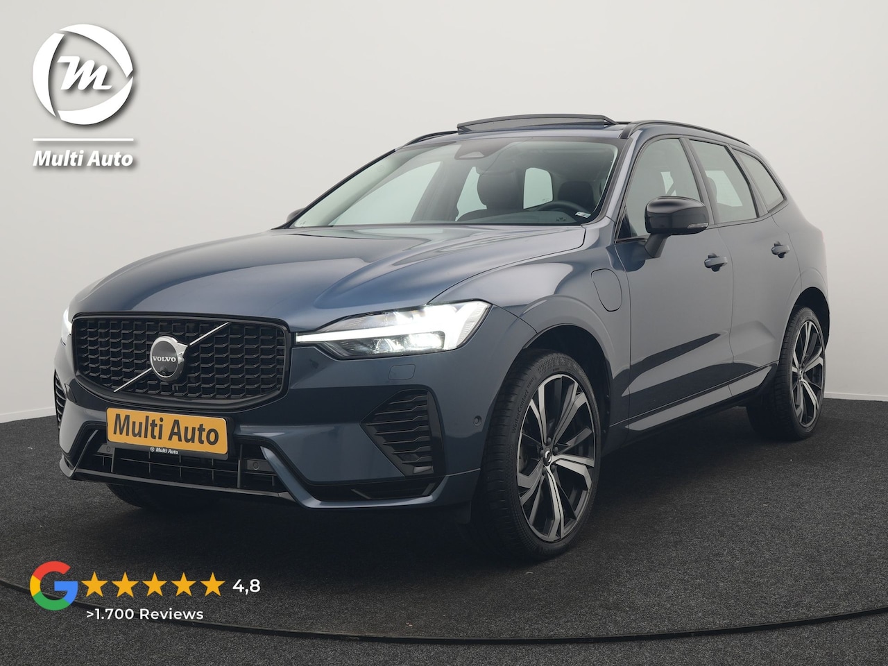 Volvo XC60 - T6 AWD Plus Dark PHEV 350pk Dealer O.H. | Trekhaak Af Fabriek | Panodak | 360 Camera | Ada - AutoWereld.nl