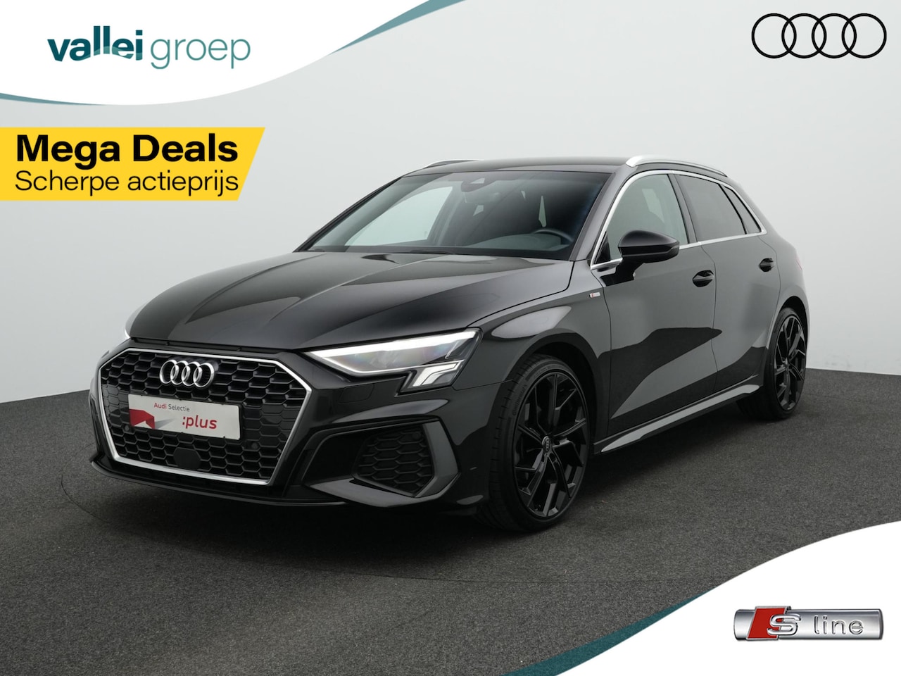 Audi A3 Sportback - 35 TFSI 150 pk S-tronic S-Line | Navigatie | Stoelverwarming | Parkeersensoren achter | Cr - AutoWereld.nl