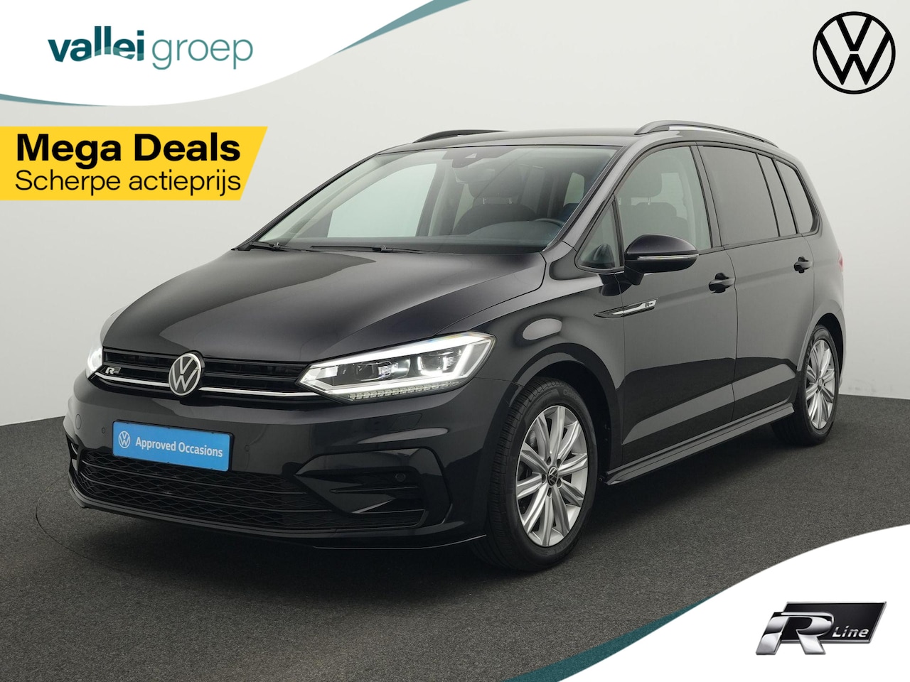 Volkswagen Touran - 7-zits 1.5 TSI Highline Business R / R-Line | Stoel- /achterbankverwarming | Adaptive Crui - AutoWereld.nl