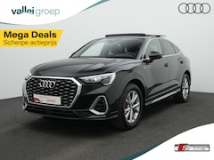 Audi Q3 Sportback - 35 TFSI 150 pk S-tronic S-Line | Panoramadak | Trekhaak | Achteruitrijcamera | Navigatie |