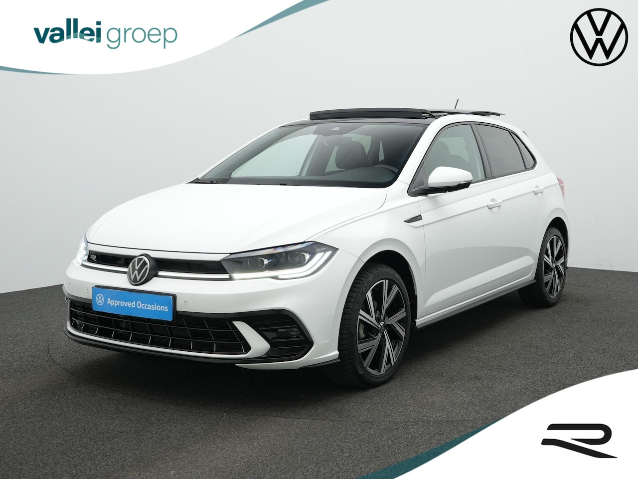 Volkswagen Polo - 1.0 TSI 95 pk DSG R-Line | Panoramadak | IQ Light | Achteruitrijcamera | Stoelverwarming | - AutoWereld.nl
