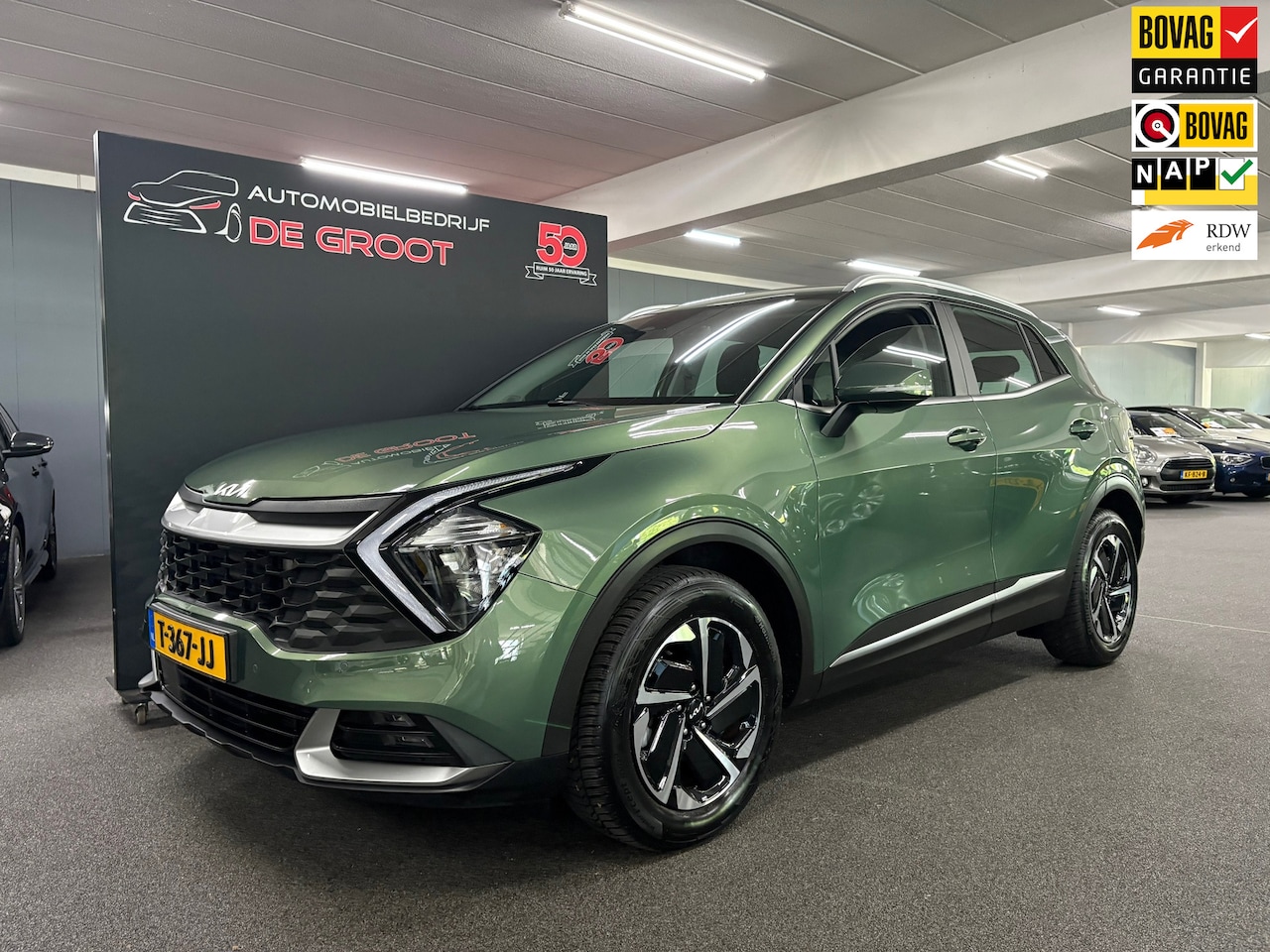 Kia Sportage - 1.6 T-GDi Hybrid DynamicLine/ NL auto/ Eerste eigenaar/ Achteruirijcamera/ PDC - AutoWereld.nl