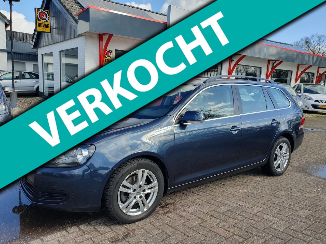 Volkswagen Golf Variant - 1.4 TSI Comfortline NAVI/CLIMA/CARPLAY BJ 2010 - AutoWereld.nl