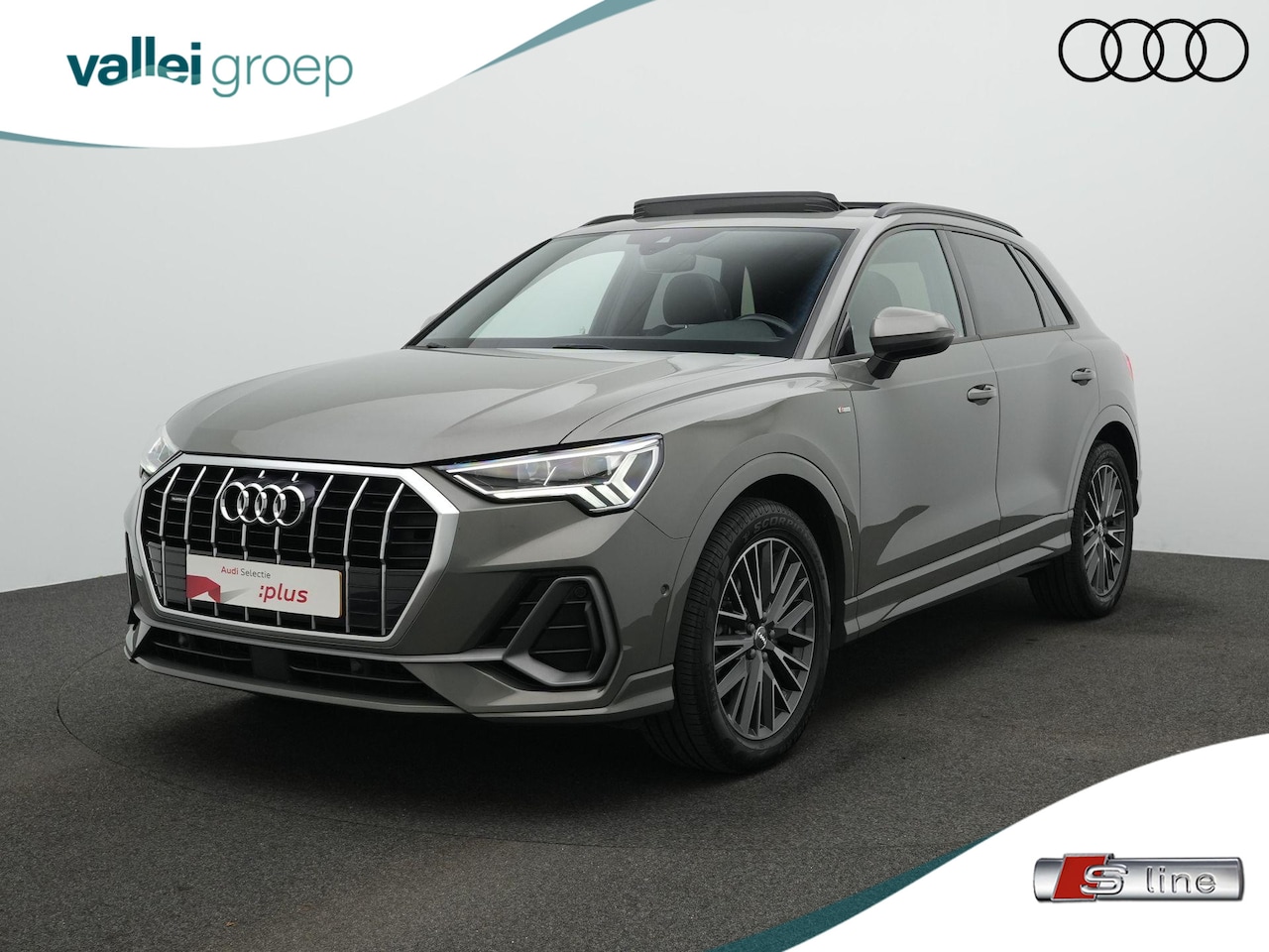 Audi Q3 - 40 TFSI 190 pk S-tronic Quattro S-Line | Panoramadak | Trekhaak | Parkeersensoren voor/ach - AutoWereld.nl
