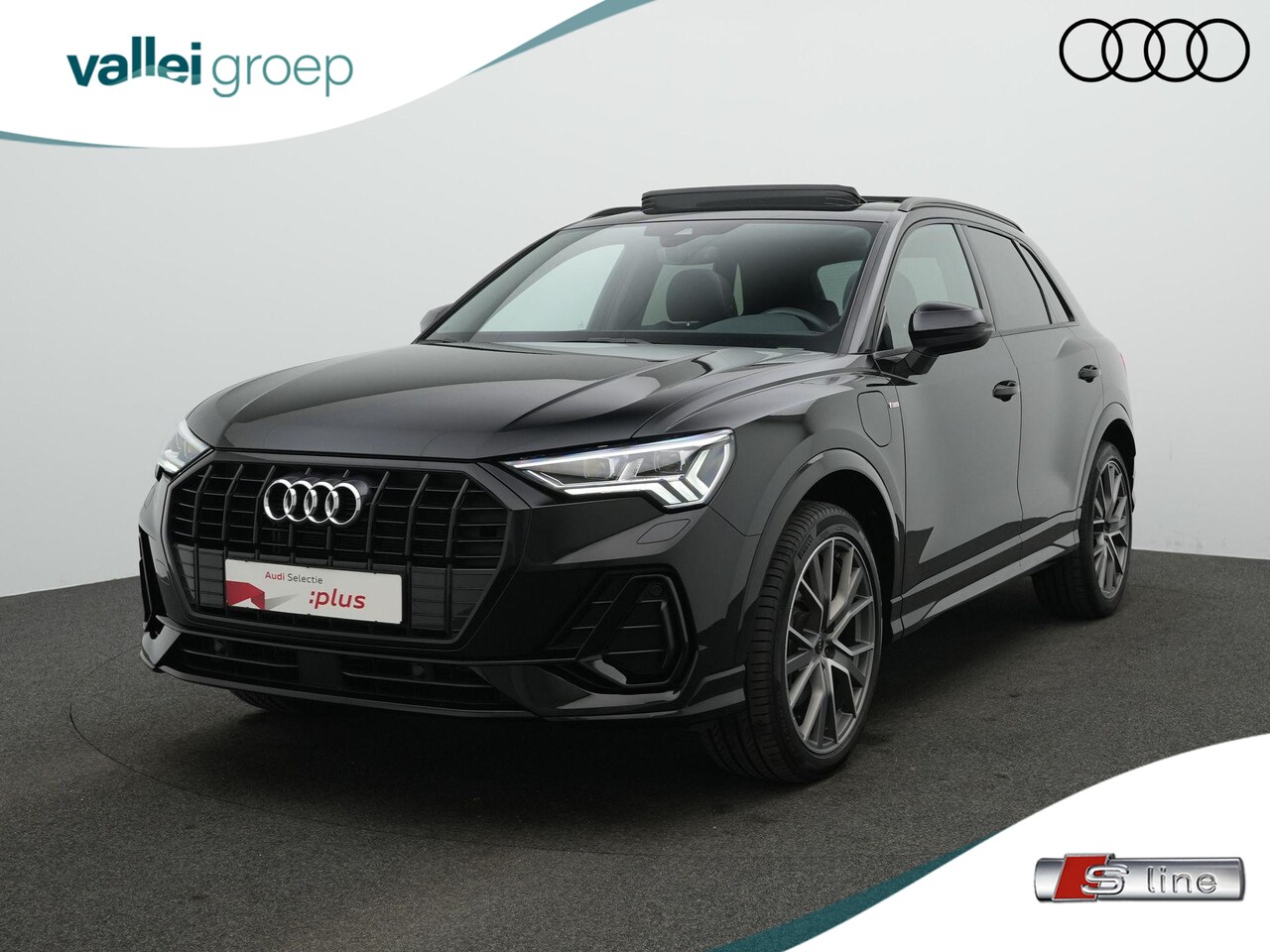 Audi Q3 - 45 TFSI e 245 pk S-Line | Panoramadak | Trekhaak | Achteruitrijcamera | Stoelverwarming | - AutoWereld.nl