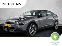 Citroën Ë-C4 - EV You 50 kWh 136pk | Navigatie via Apple Carplay / Android Auto | Climate Control | Cruis