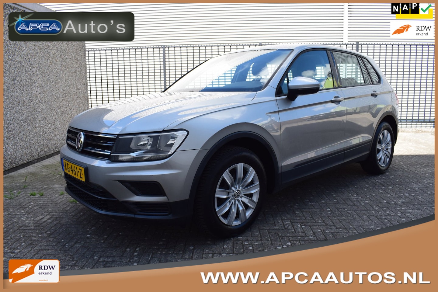 Volkswagen Tiguan - 1.4 TSI Automaat ACT Trendline 12 mnd GARANTIE DealerOH Adaptive Cruise Carplay Camera Nav - AutoWereld.nl