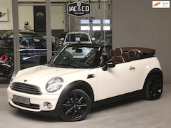 MINI Cabrio - 1.6 Cooper Pepper Bruin Leder 100% dealer onderhouden
