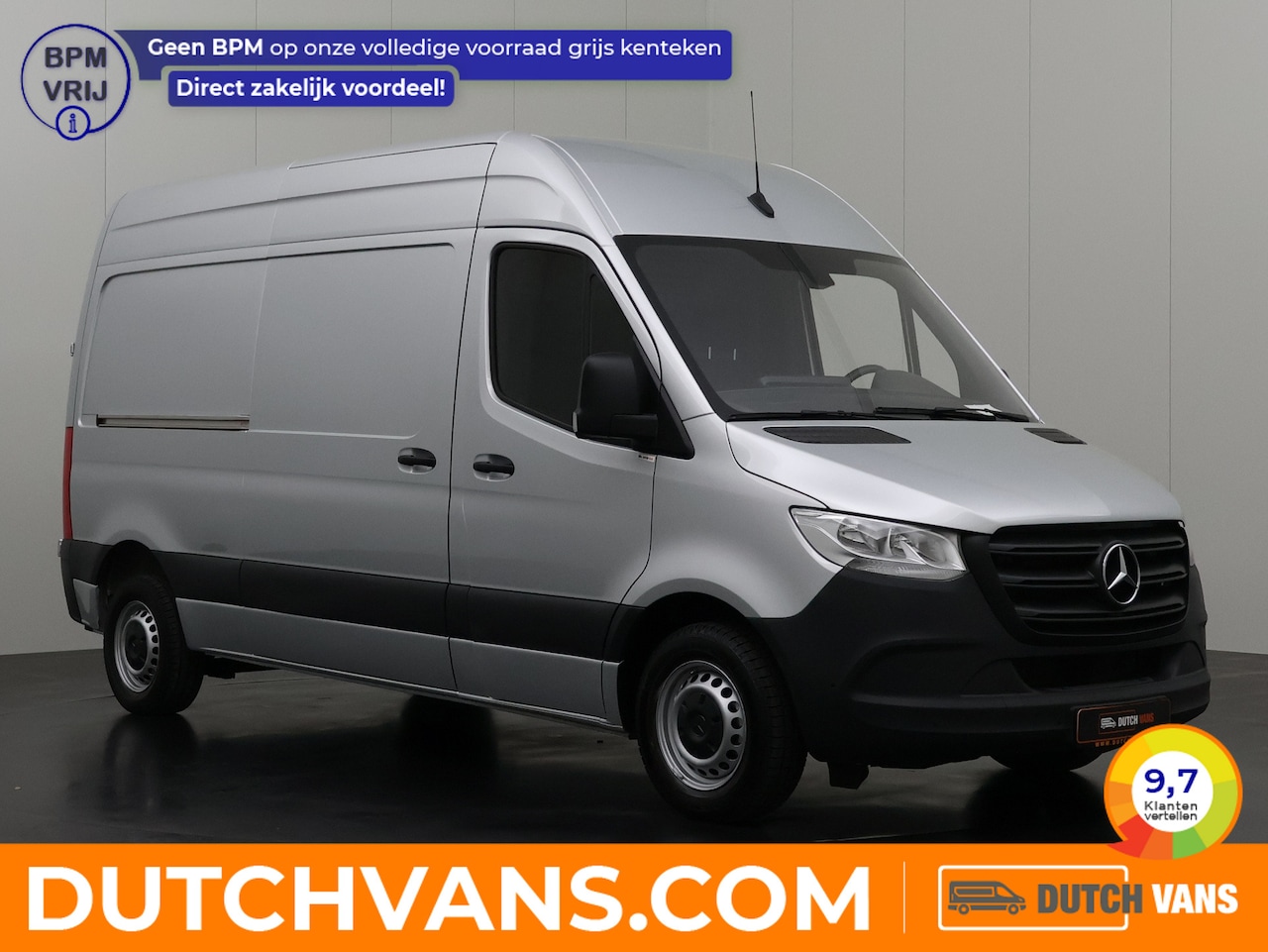 Mercedes-Benz Sprinter - 9G-Tronic Automaat L2H2 | Multimedia | Camera | Airco | 3-Zits - AutoWereld.nl