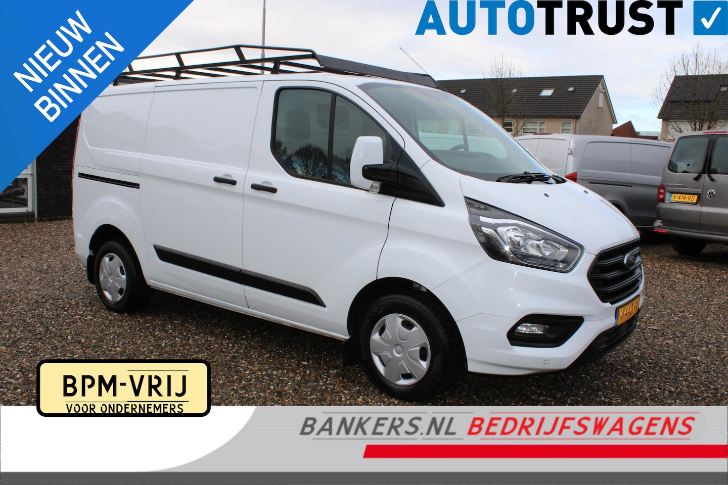 Ford Transit Custom - 2.0 TDCI 105PK, L1H1, Airco, Imperiaal - AutoWereld.nl