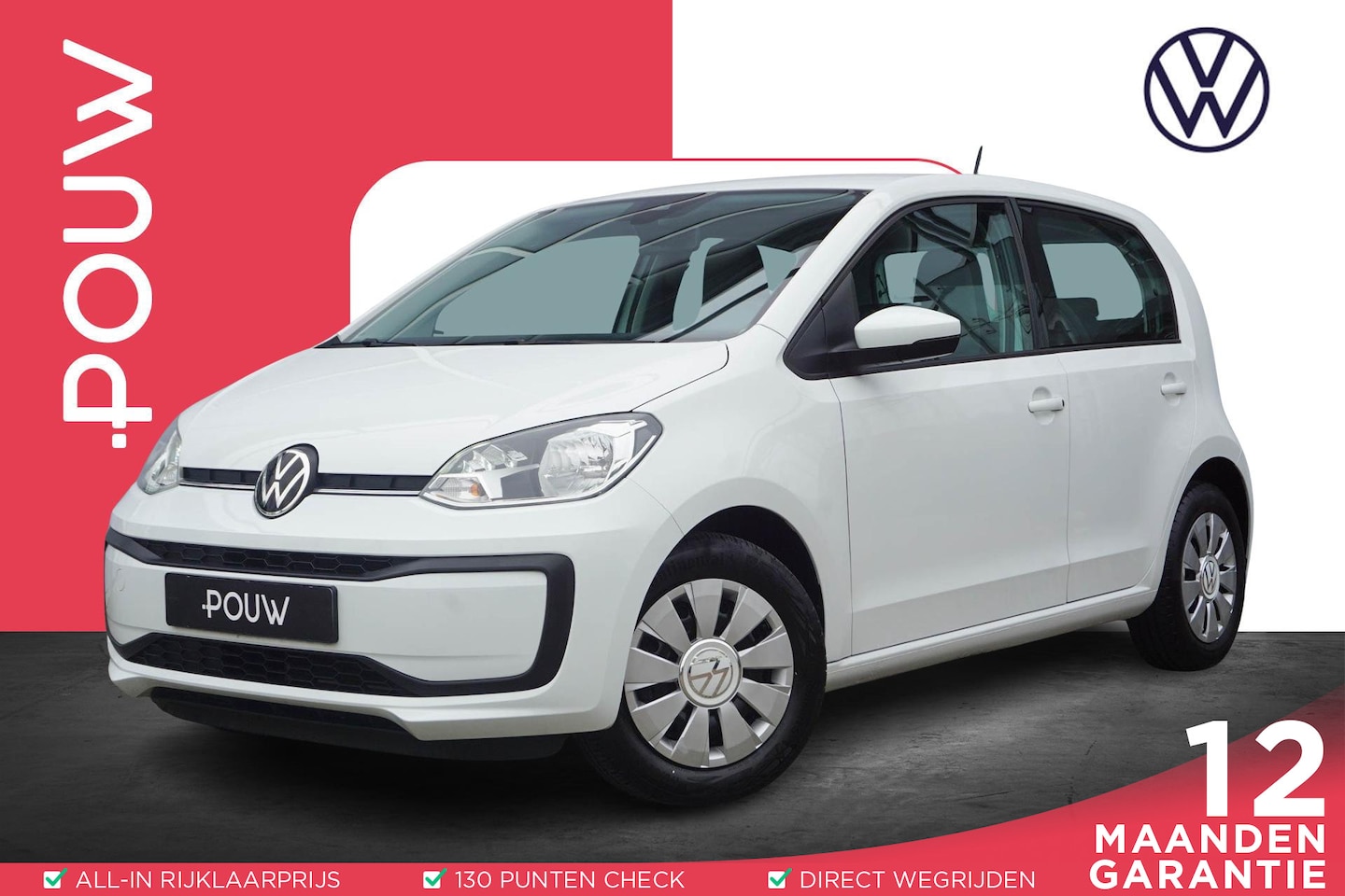 Volkswagen Up! - 1.0 60pk Take up! | Airco | Bluetooth - AutoWereld.nl