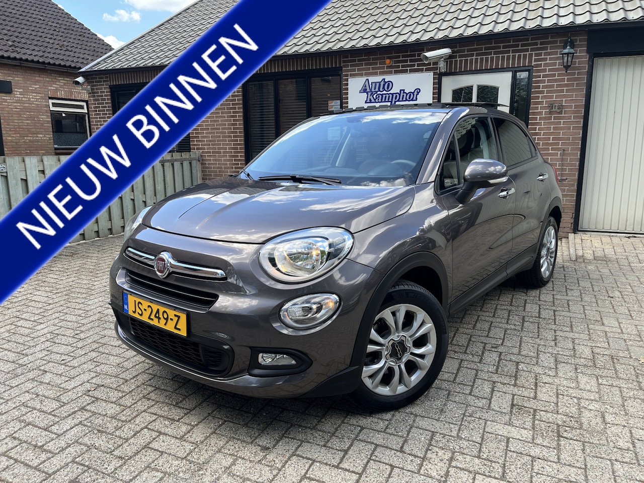 Fiat 500 X - 1.6 PopStar Leer Panodak 1e eigenaar. - AutoWereld.nl