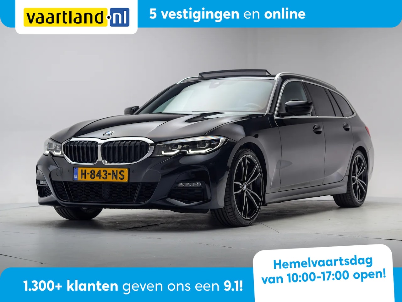BMW 3-serie Touring - 330i M Sport High Executive Aut. [ Panorama Head-up Leder Stoelverwarming ] - AutoWereld.nl