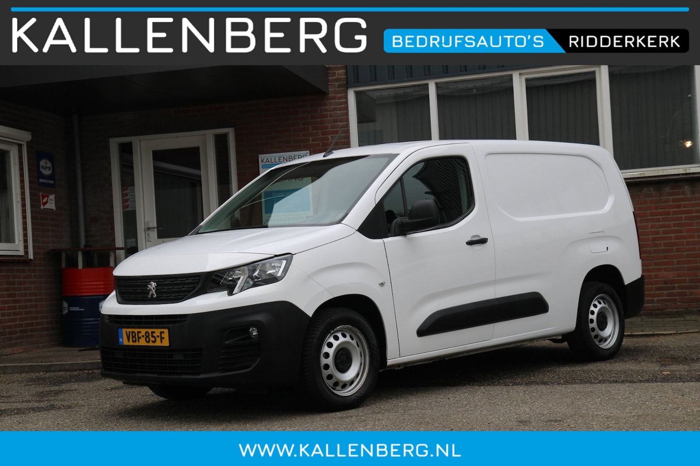 Peugeot Partner - 1.6 BlueHDI Premium Long L2 / Trekhaak / Navi Carlink / Cruise - AutoWereld.nl