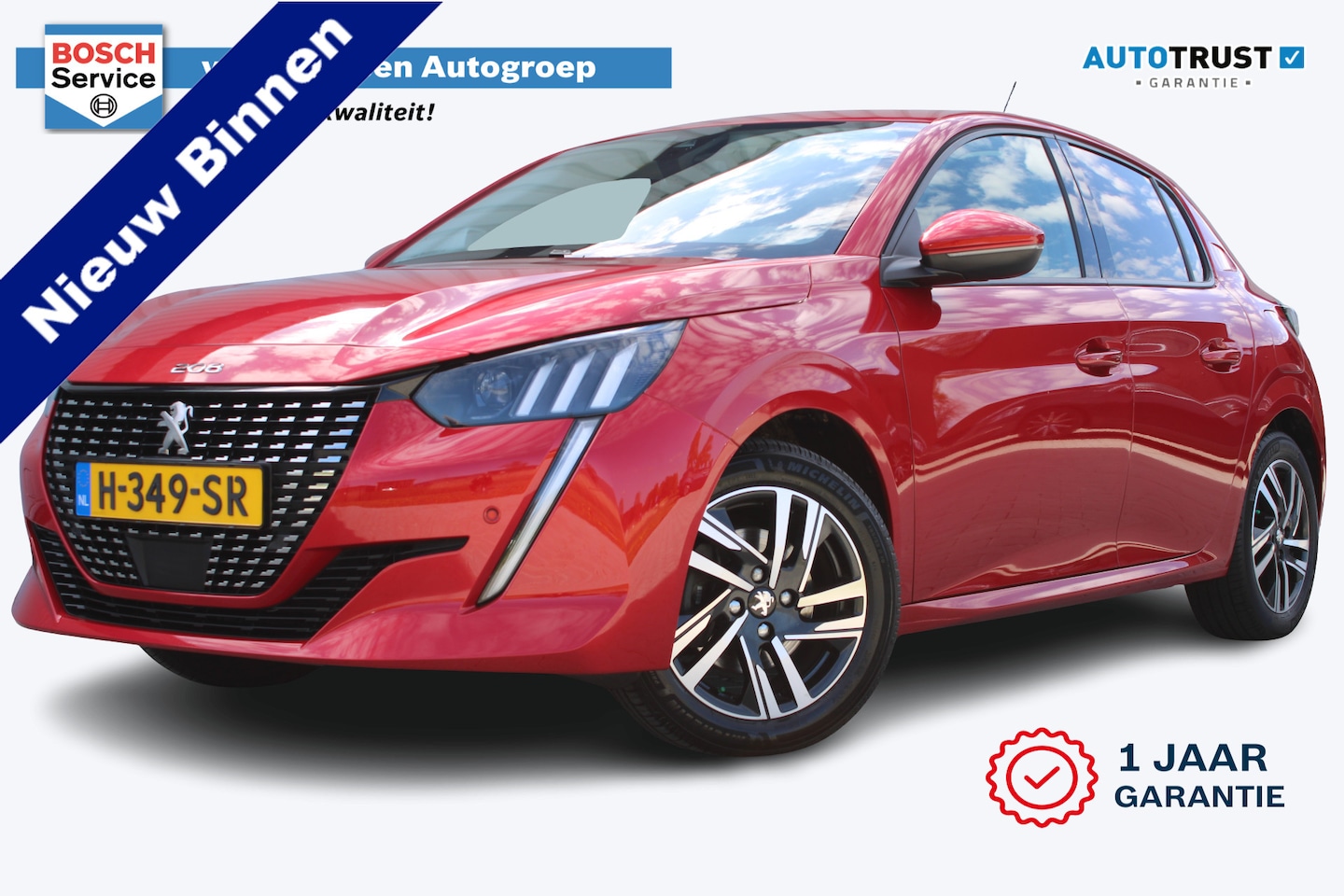 Peugeot 208 - 1.2 PureTech Allure | Incl. 12 maanden garantie | Cruise control | Apple Carplay/Android A - AutoWereld.nl