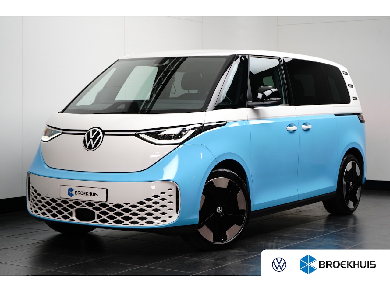 Volkswagen ID. Buzz - ID.Buzz Bus 150 kW Pro | 'App-Connect' draadloze smartphone integratie | Achterlichten LED - AutoWereld.nl