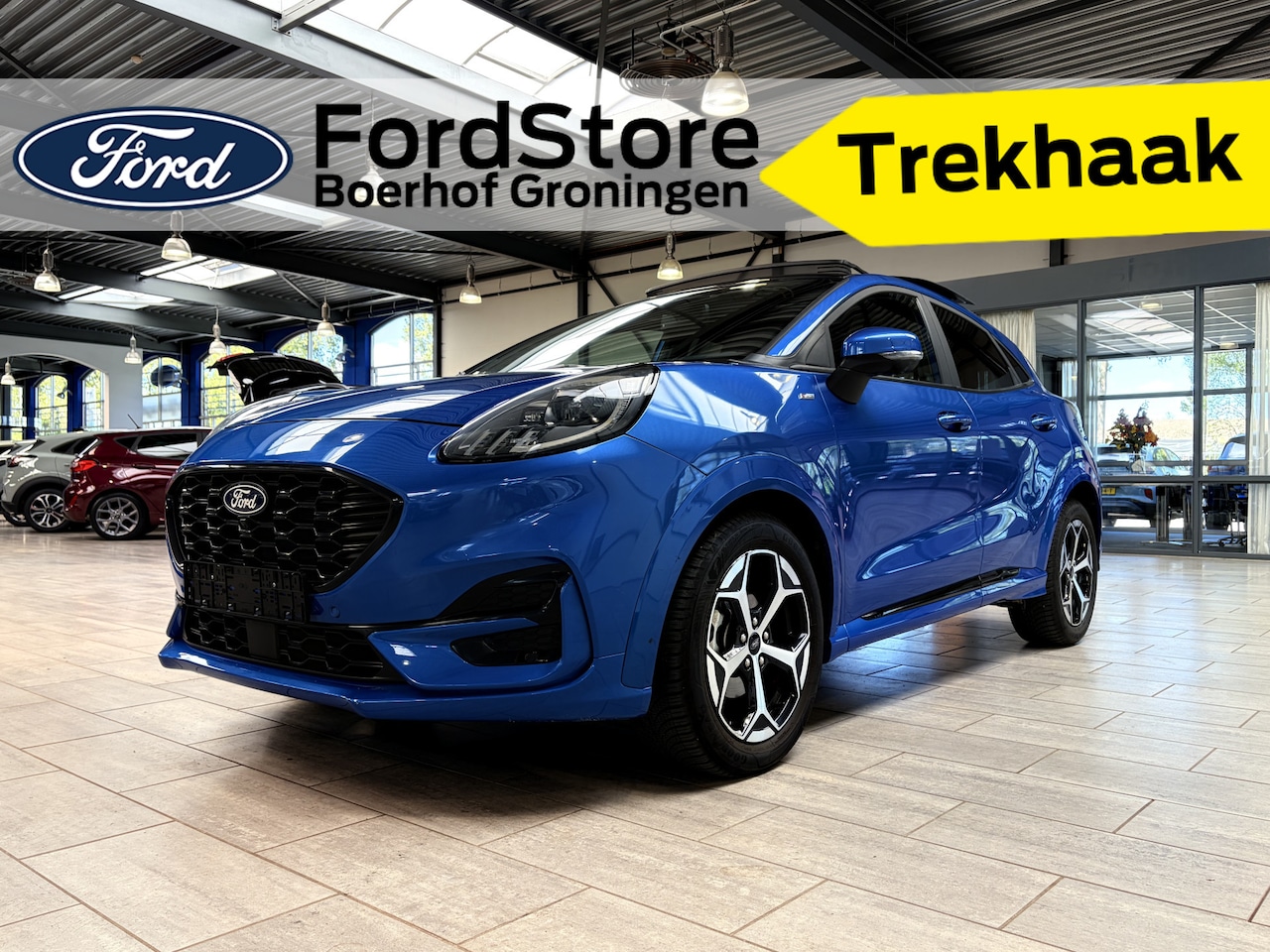 Ford Puma - EcoBoost 125 pk Hybrid ST-Line | Trekhaak | Winter Pack | Adapt. Cruise | Pano | B&O | Ele - AutoWereld.nl