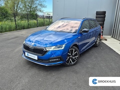 Skoda Octavia Combi - 1.4 TSI iV PHEV Sportline Business 245PK DSG/AUTO | Glazen panorama-dak | Trekhaak | Achte