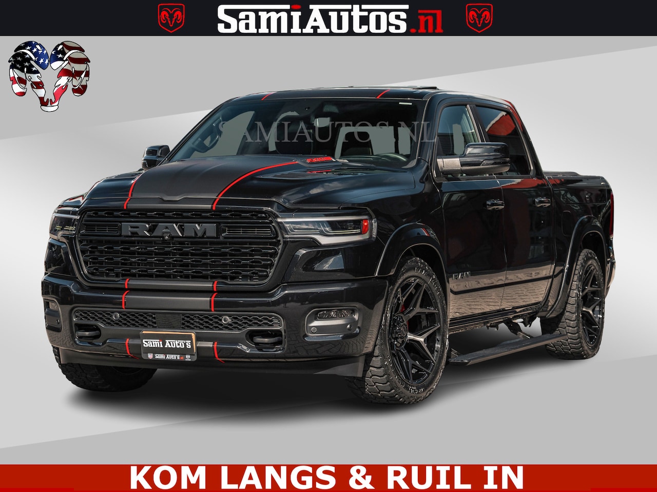 Dodge Ram Pick Up - HULK Pack | Limited Night H.O 540HP 706Nm | Massage + Full Option | De Meest Luxe en Volle - AutoWereld.nl