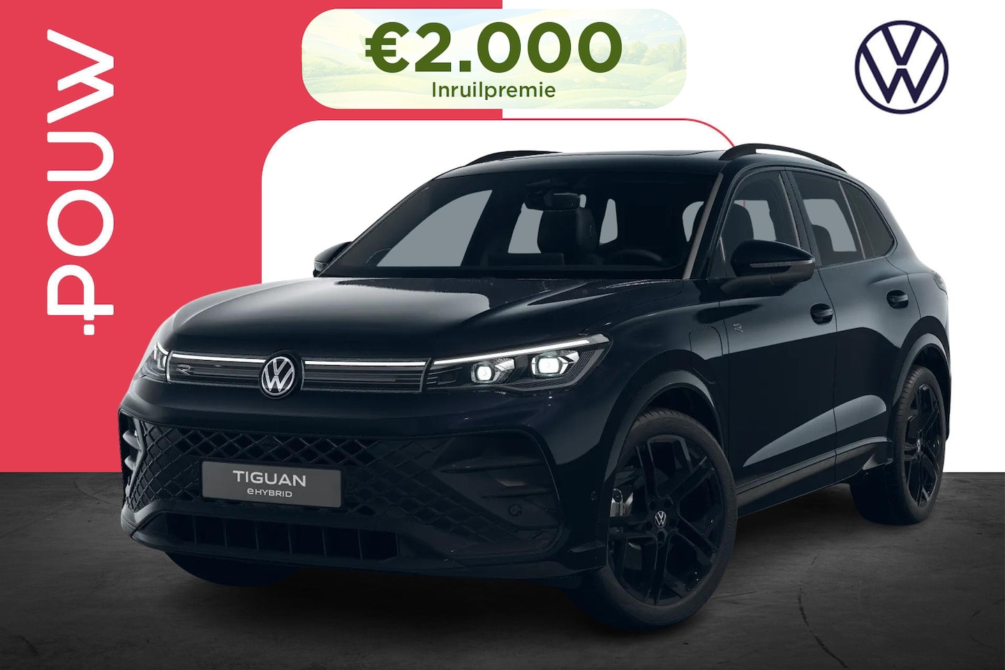 Volkswagen Tiguan - 1.5 eHybrid 272pk R-Line Edition | Black Style Pakket | Panoramadak - AutoWereld.nl