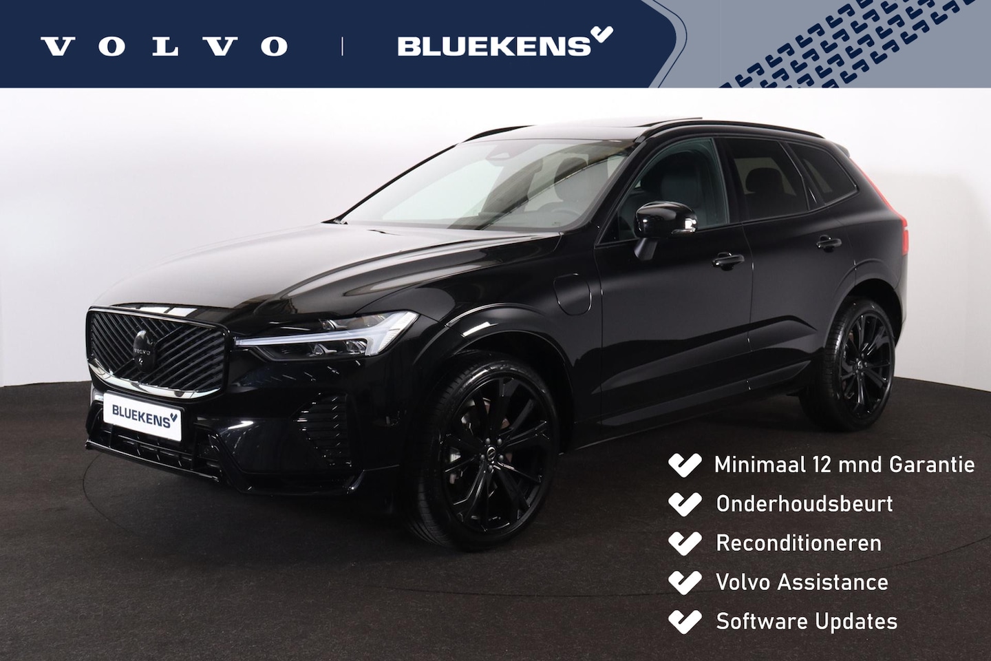 Volvo XC60 - T6 Recharge AWD Plus Black Edition - Panorama/schuifdak - IntelliSafe Assist & Surround - - AutoWereld.nl