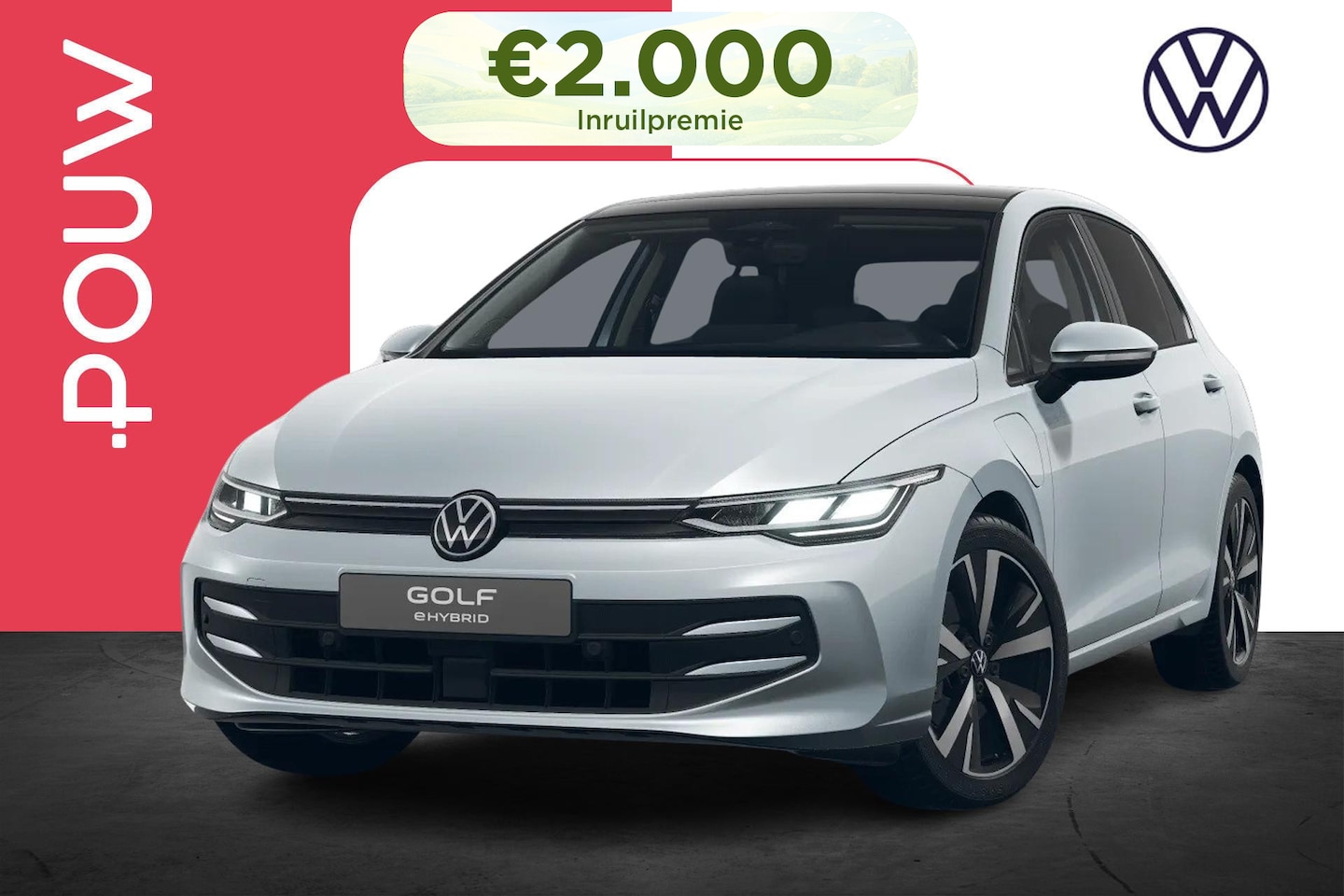 Volkswagen Golf - 1.5 eHybrid 204pk Life Edition | Panoramadak | Trekhaak Wegklapbaar - AutoWereld.nl